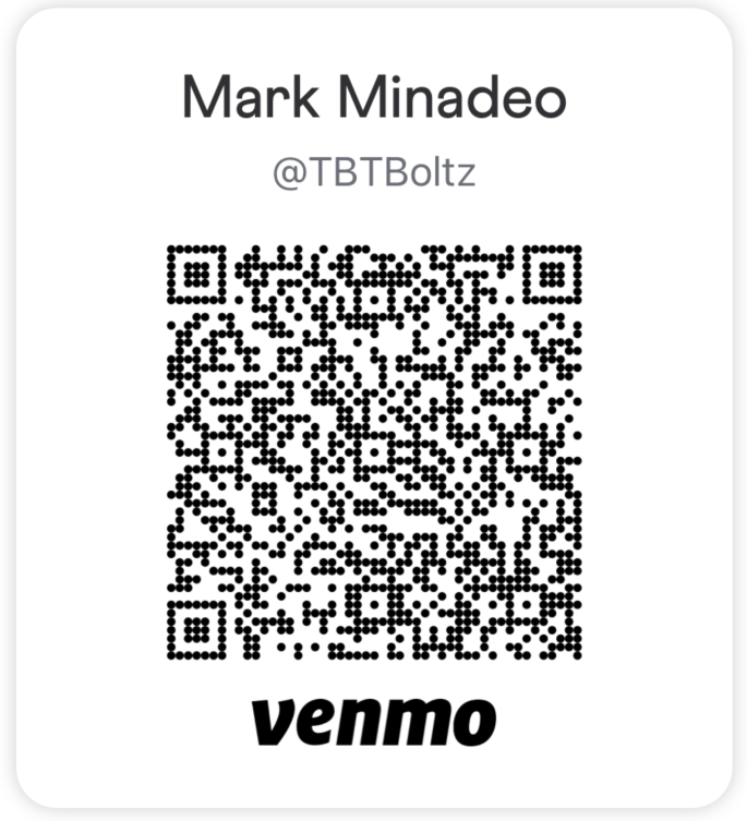 Boltz Venmo QR code